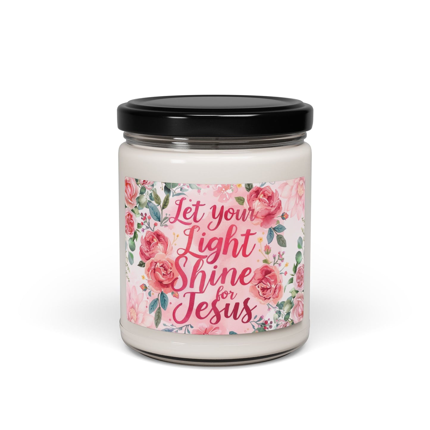 Let Your Light Shine for Jesus Scented Soy Candle (9 oz)